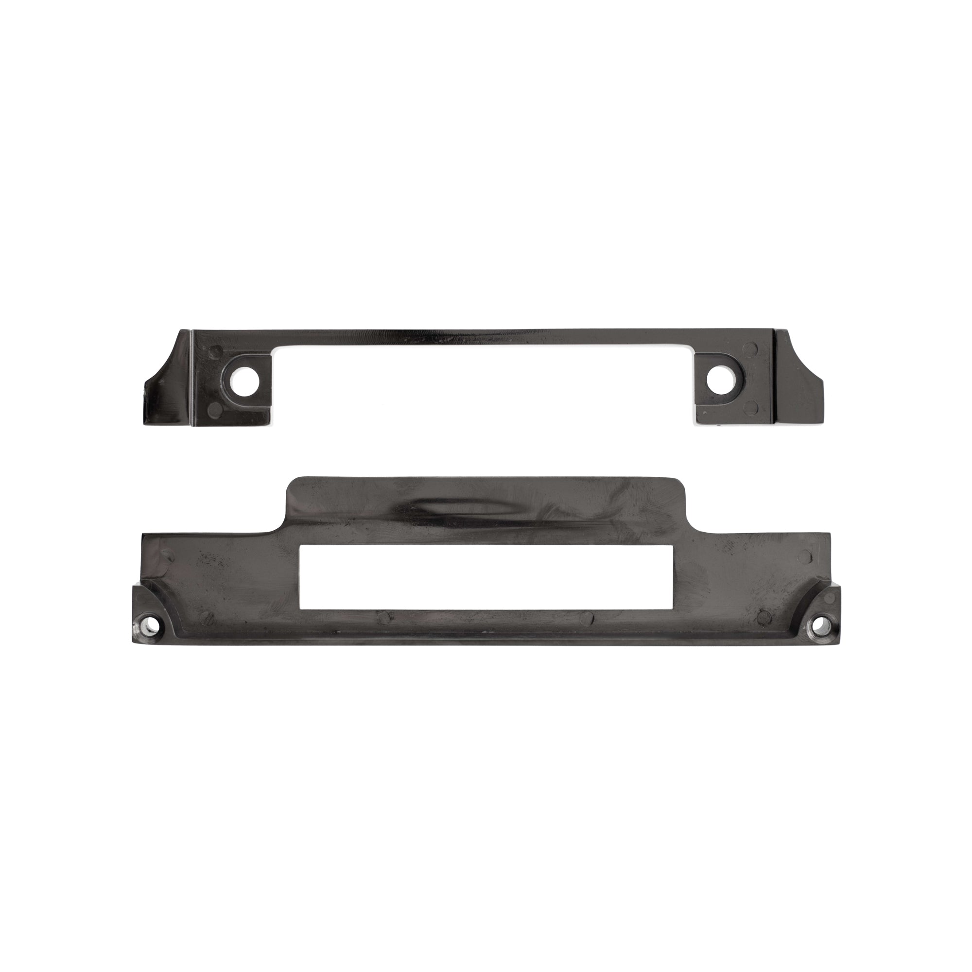 Atlantic Euro Sashlock Rebate Kit for 45mm+ doors - Black Nickel