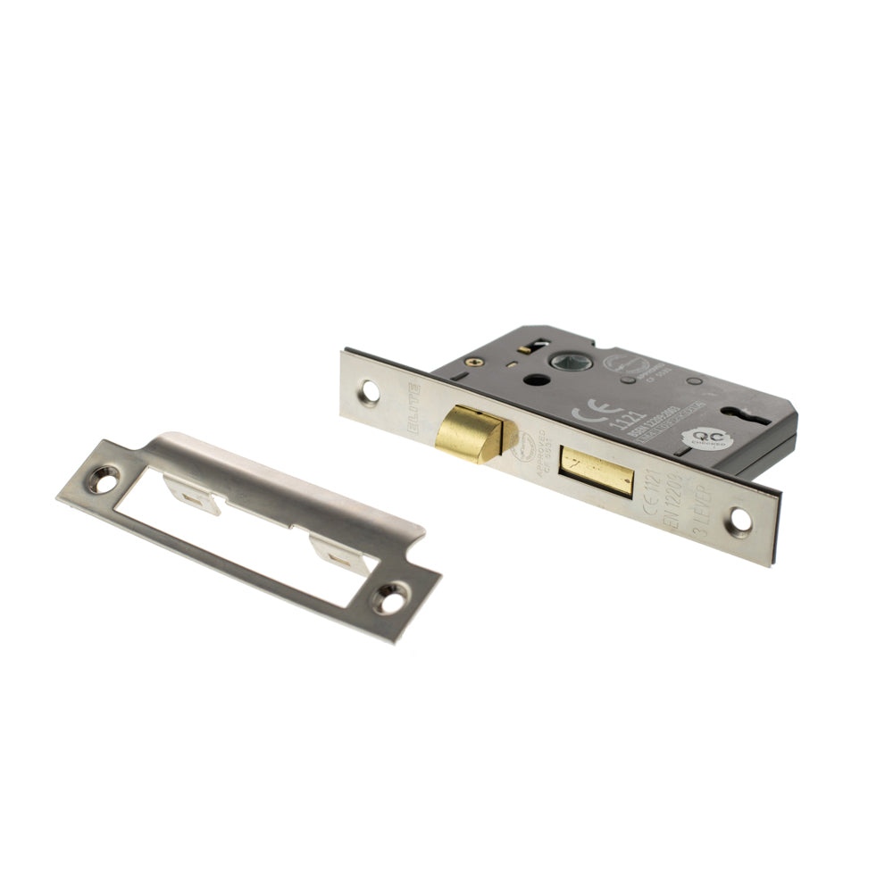 Atlantic 3 Lever Key Sashlock [CE] Keyed Alike - Polished Nickel