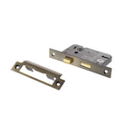 Atlantic 3 Lever Key Sashlock [CE] 3" - Antique Brass