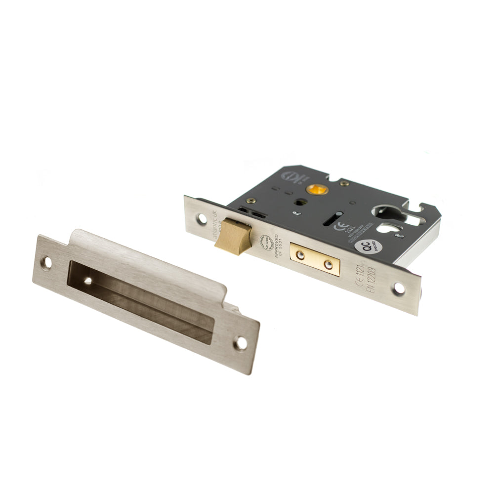 Atlantic Euro Sashlock [CE] 2.5" - Matt Black