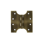 Atlantic (Solid Brass) Parliament Hinges 4" x 2" x 4mm - Matt Antique Brass