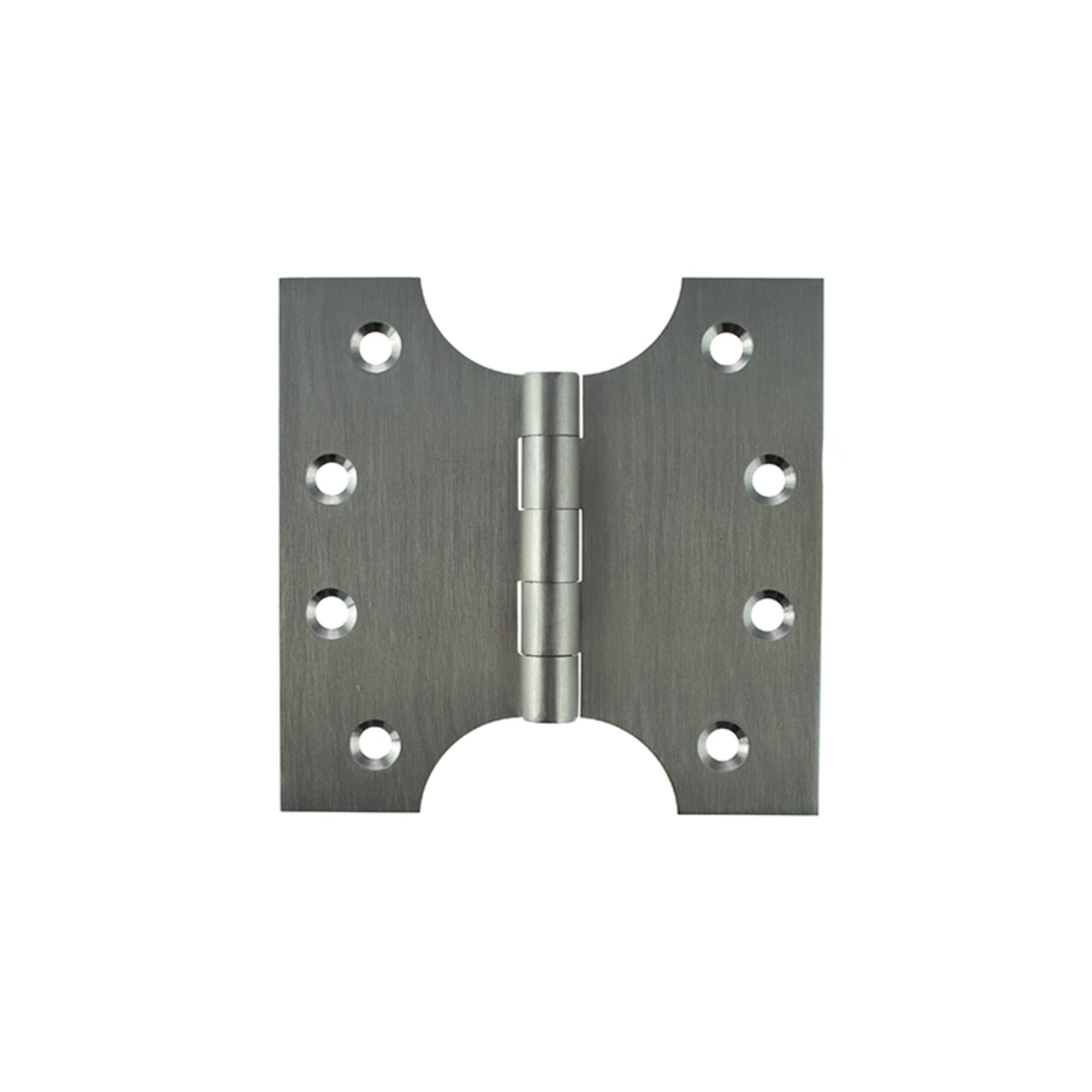 Atlantic (Solid Brass) Parliament Hinges 4" x 2" x 4mm - Satin Chrome