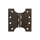 Atlantic (Solid Brass) Parliament Hinges 4" x 2" x 4mm - Urban Dark Bronze