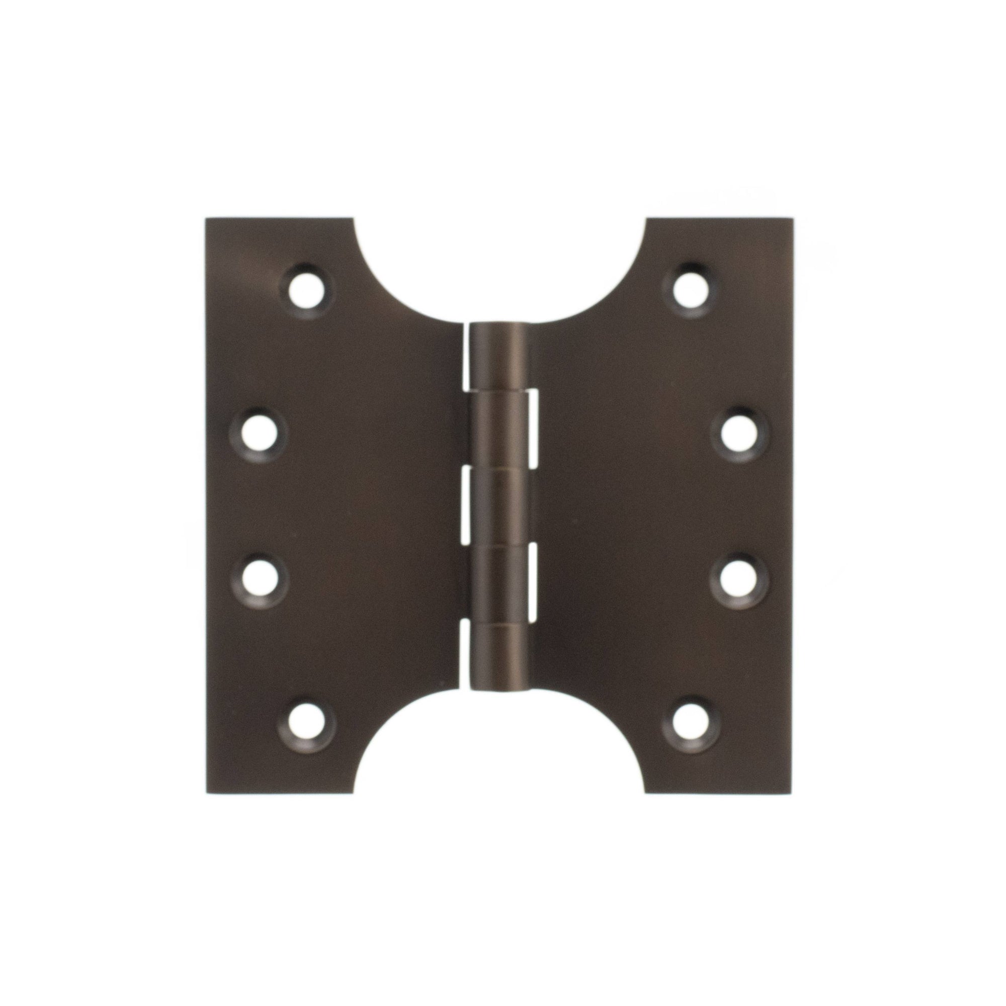 Atlantic (Solid Brass) Parliament Hinges 4" x 2" x 4mm - Urban Dark Bronze