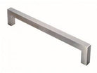 Atlantic Mitred Pull Handle [Bolt Through] 600mm x 19mm - Satin Stainless Steel