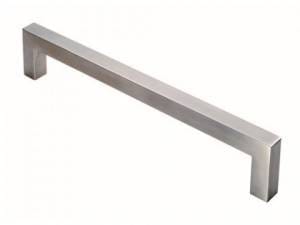 Atlantic Mitred Pull Handle [Bolt Through] 600mm x 19mm - Satin Stainless Steel