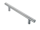 Atlantic T Bar Pull Handle [Bolt Through] 1200mm x 32mm - Satin Stainless Steel