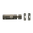 Atlantic Solid Brass Surface Door Bolt 4" - Matt Gun Metal 