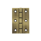 Atlantic Washered Hinges 3" x 2" x 2.2mm - Matt Antique Brass