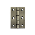 Atlantic Washered Hinges 3" x 2" x 2.2mm - Matt Gun Metal