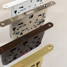 AGB Polaris 2XT Magnetic Bathroom Lock 50mm backset with strike plates for ALU doors