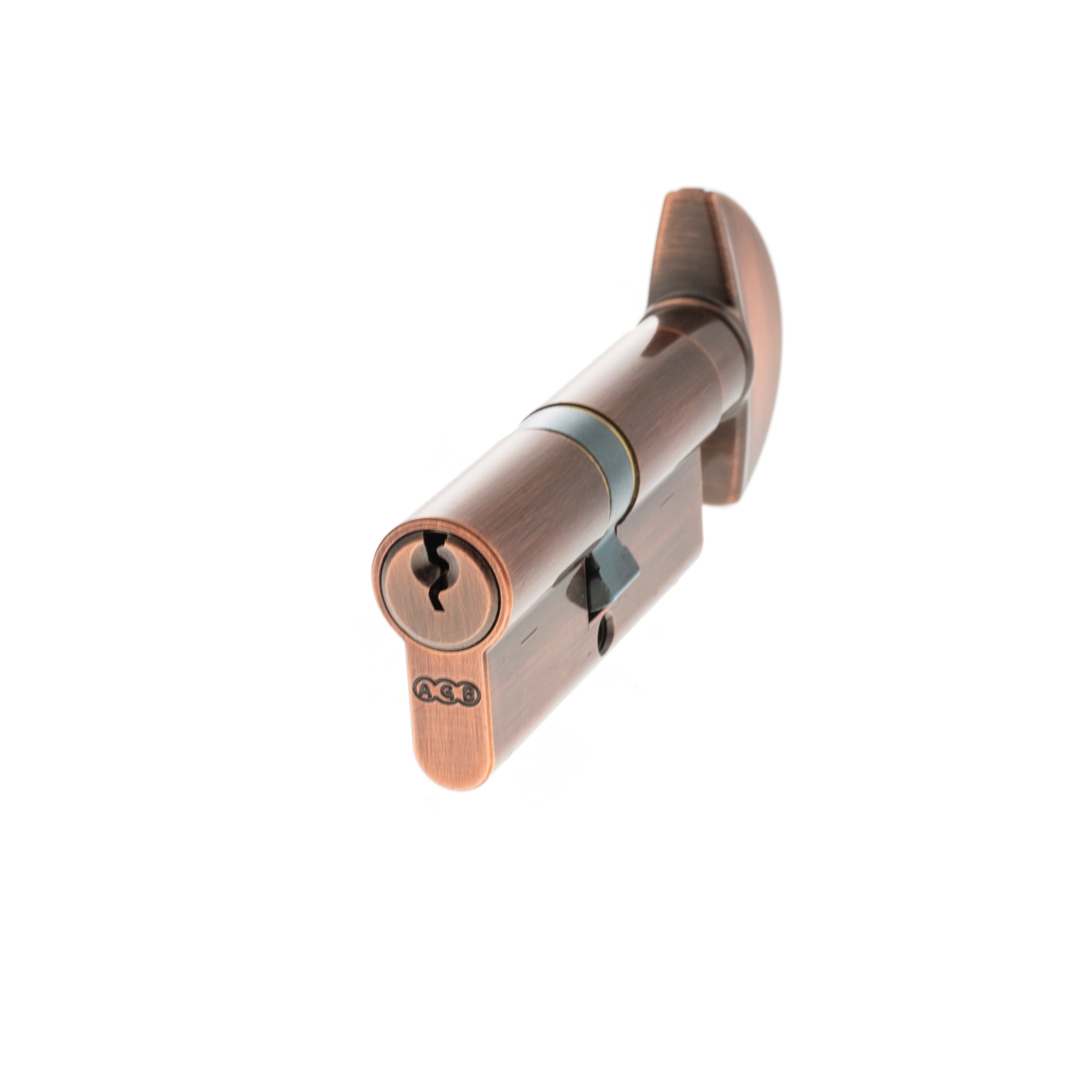 AGB Euro Profile 5 Pin Cylinder Key to Turn 35-35mm (70mm) - Copper