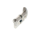 AGB Euro Profile 5 Pin Cylinder Key to Turn 35-35mm (70mm) - Satin Chrome