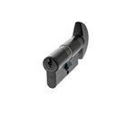 AGB Euro Profile 5 Pin Cylinder Key to Turn 35-35mm (70mm) - Matt Black