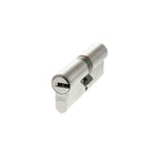 AGB Euro Profile 15 Pin Double Cylinder 40-40mm (80mm) - Polished Chrome
