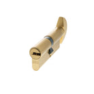 AGB Euro Profile 15 Pin Cylinder Key to Turn 40-40mm (80mm) - Satin Brass