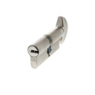 AGB Euro Profile 15 Pin Cylinder Key to Turn 35-35mm (70mm) - Satin Chrome