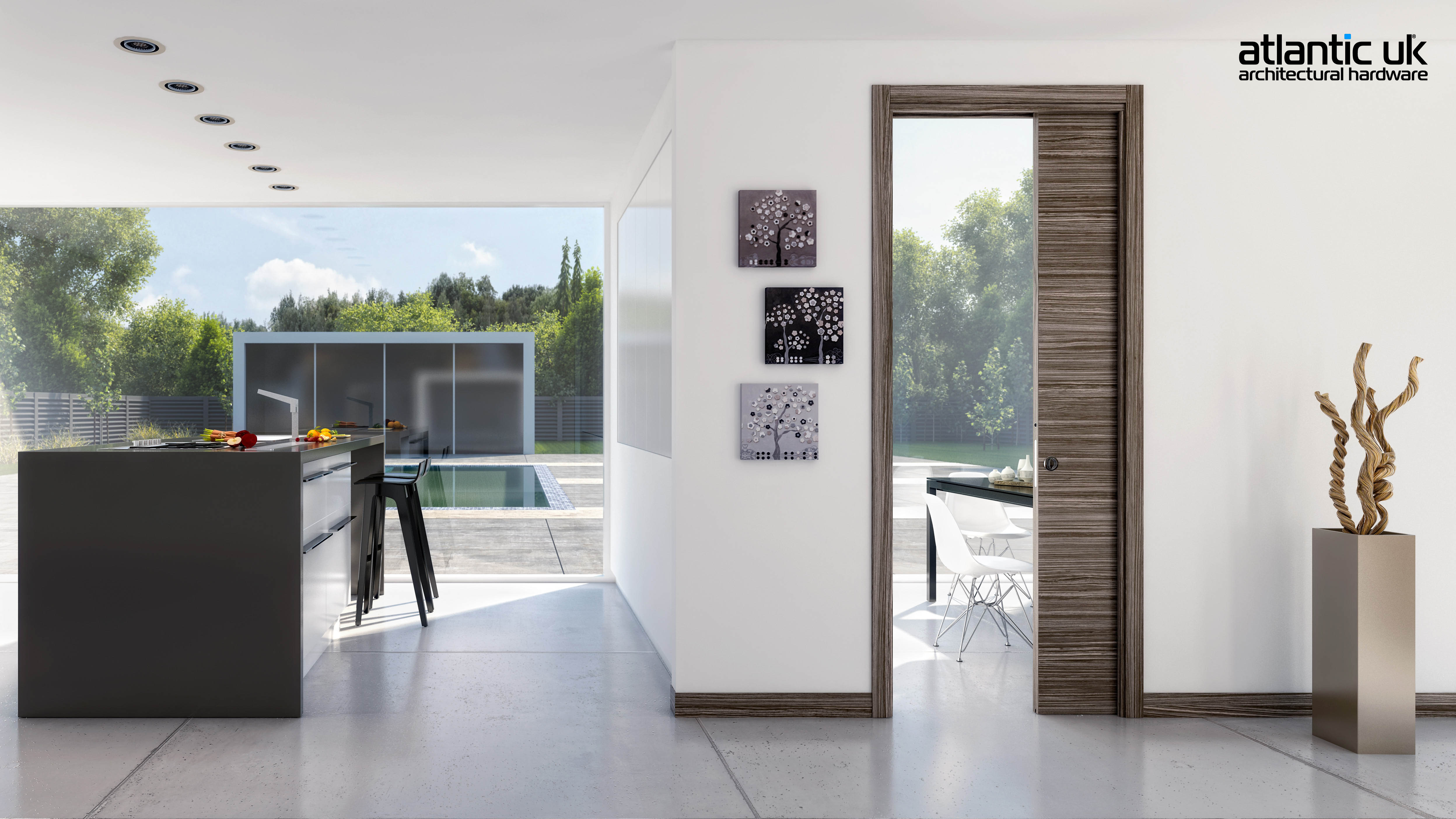 Ermetika Pocket Door System Trolly Hang