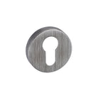 Forme Euro Escutcheons on Minimal Round Rose - Urban Graphite