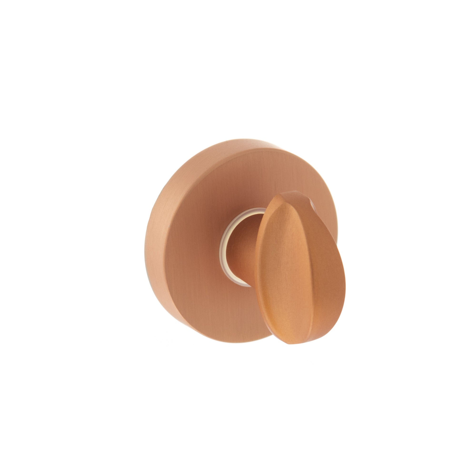 Forme WC Turn and Release on Minimal Round Rose - Urban Satin Copper