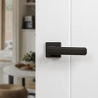 Forme Alila Lever Door Handle on Minimal Square Rose