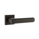 Forme Alila Lever Door Handle on Minimal Square Rose - Urban Dark Bronze