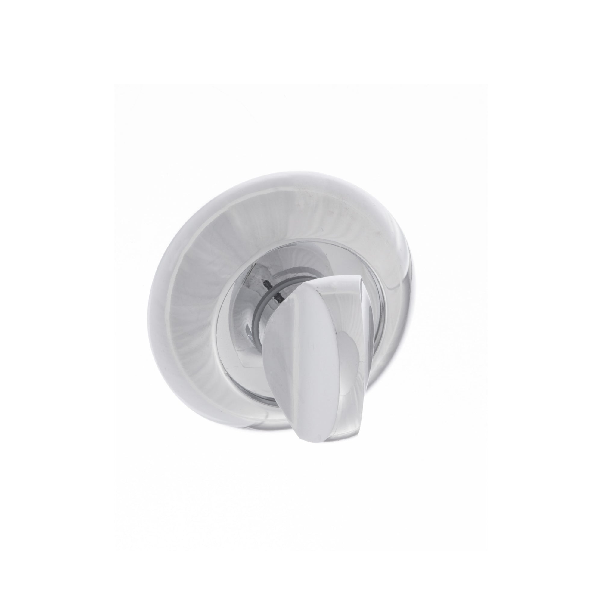Mediterranean WC Turn and Release on Round "C" Rose - Polished Chrome