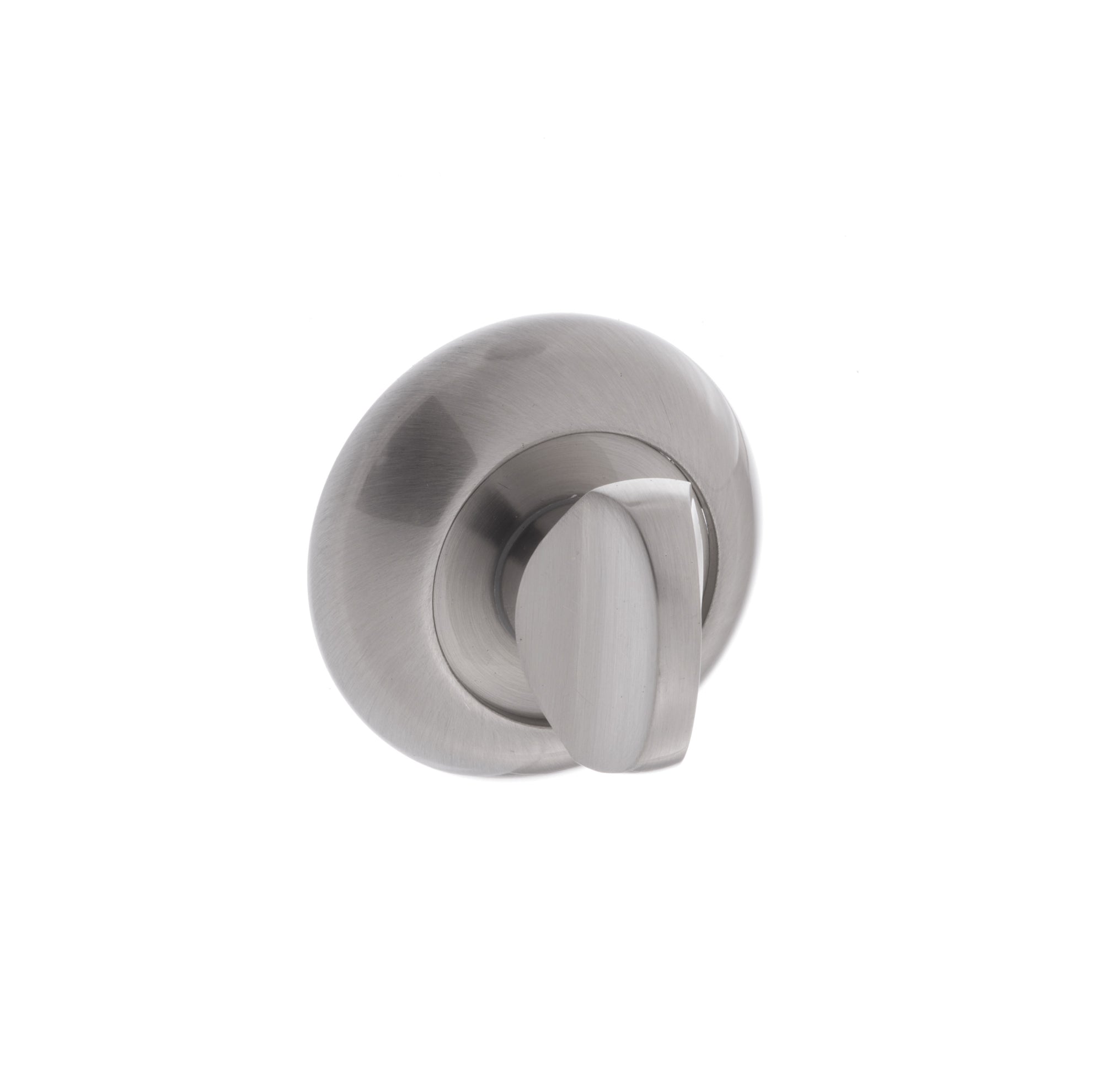 Mediterranean WC Turn and Release on Round "C" Rose - Satin Nickel
