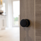 Millhouse Brass Boulton Brass Stepped Mortice Knob on Concealed Fix Rose