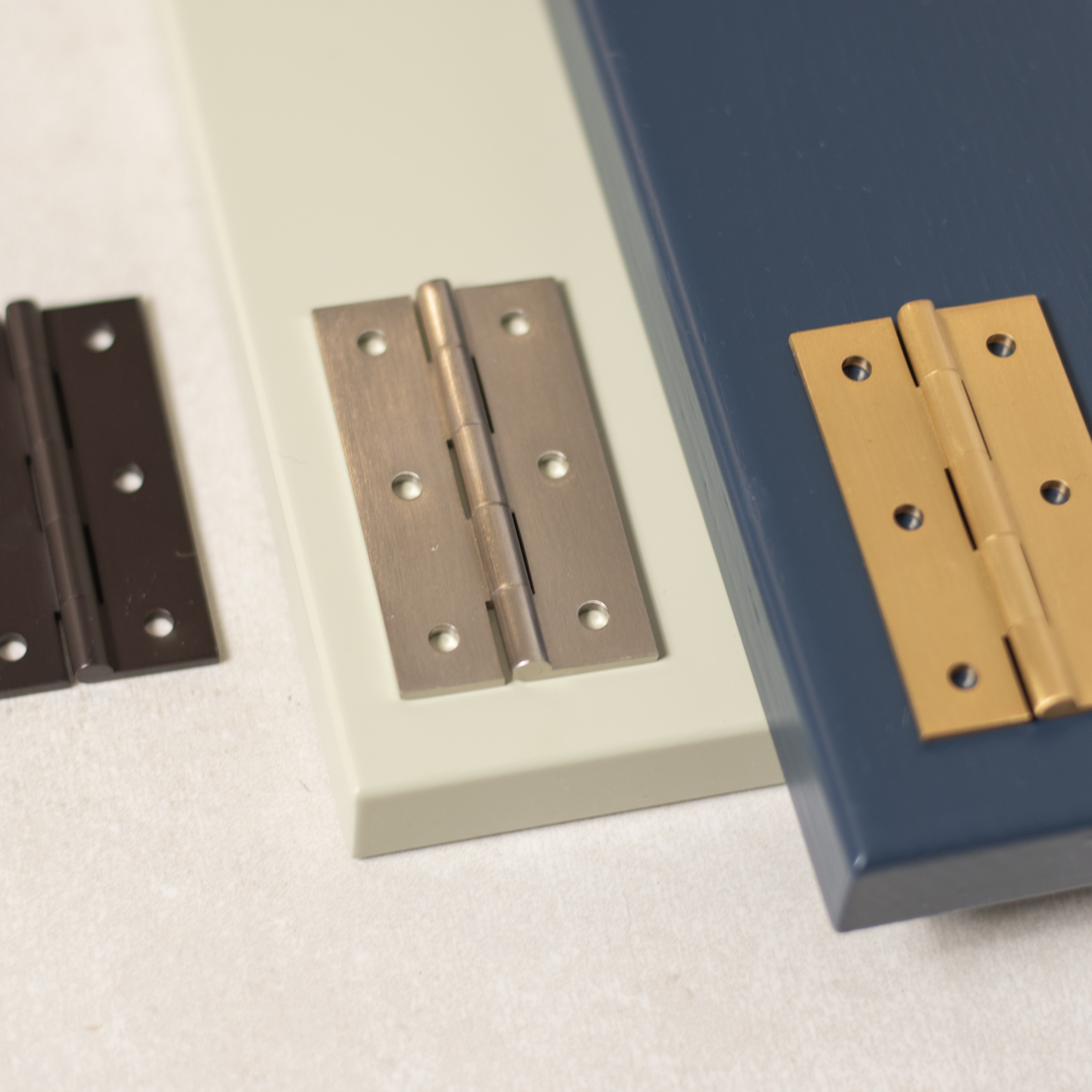 Millhouse Brass Cabinet Butt Hinges 75mm x 41mm x 2mm
