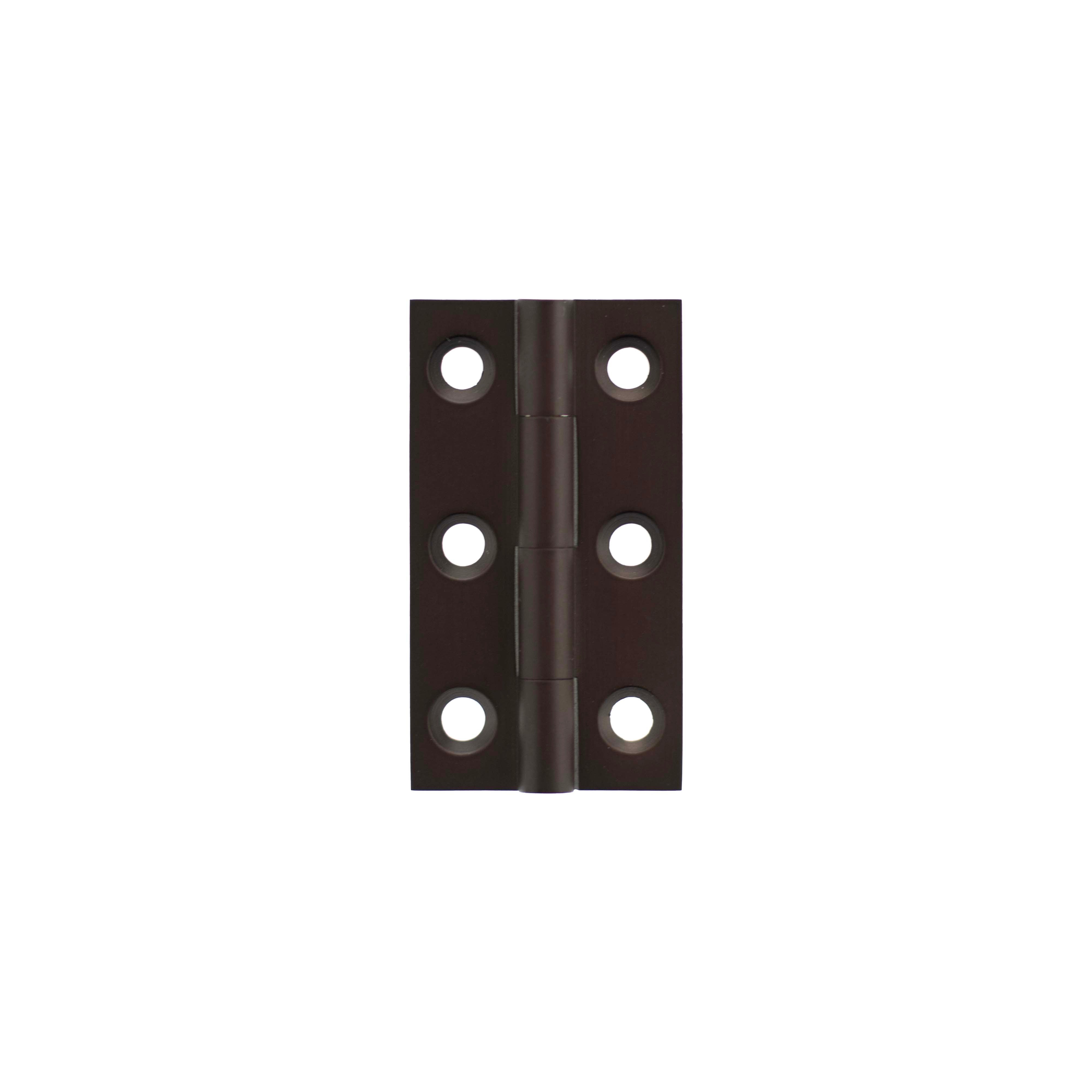 Millhouse Brass Cabinet Butt Hinges 75mm x 41mm x 2mm - Antique Brass