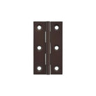 Millhouse Brass Cabinet Butt Hinges 64mm x 35mm x 2mm - Antique Brass