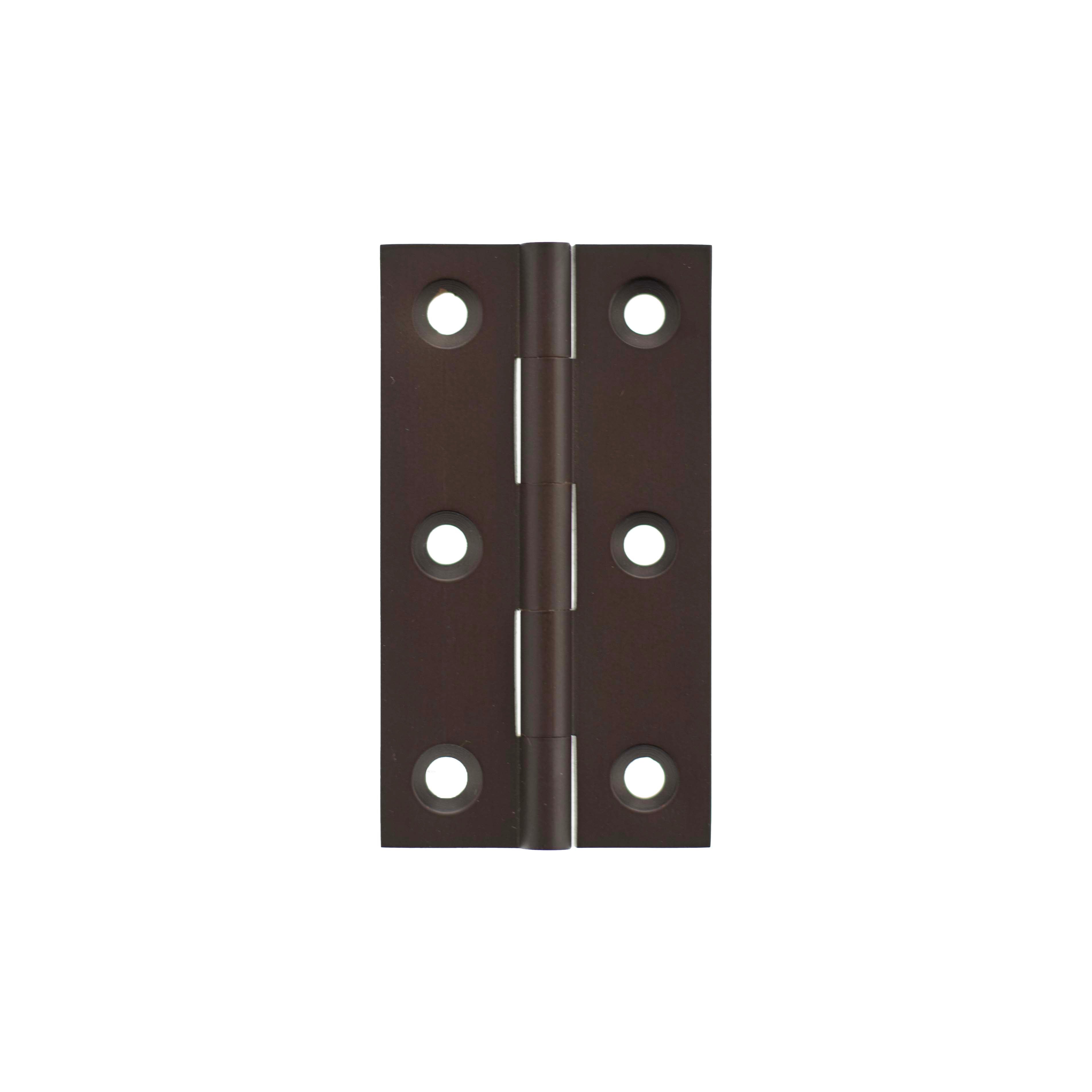 Millhouse Brass Cabinet Butt Hinges 64mm x 35mm x 2mm - Antique Brass