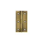 Millhouse Brass Cabinet Butt Hinges 50mm x 28mm x 2mm - Urban Dark Bronze