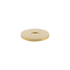 Millhouse Brass Round Cabinet Handle Backplate - Satin Brass