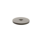 Millhouse Brass Round Cabinet Handle Backplate - Urban Dark Bronze