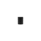 Millhouse Brass Chrysler Diamond Cylinder Cabinet Knob Handle - Matt Black