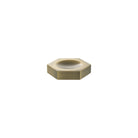 Millhouse Brass Pennington Hexagonal Finger Pull Cabinet Knob Handle