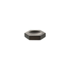 Millhouse Brass Pennington Hexagonal Finger Pull Cabinet Knob Handle