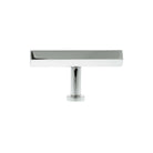Millhouse Brass Pennington Hexagonal T-Bar Cabinet Knob Handle - Polished Chrome
