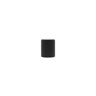 Millhouse Brass Eiffel Knurled Cylinder Cabinet Knob Handle - Matt Black