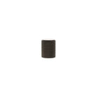 Millhouse Brass Eiffel Knurled Cylinder Cabinet Knob Handle - Urban Dark Bronze