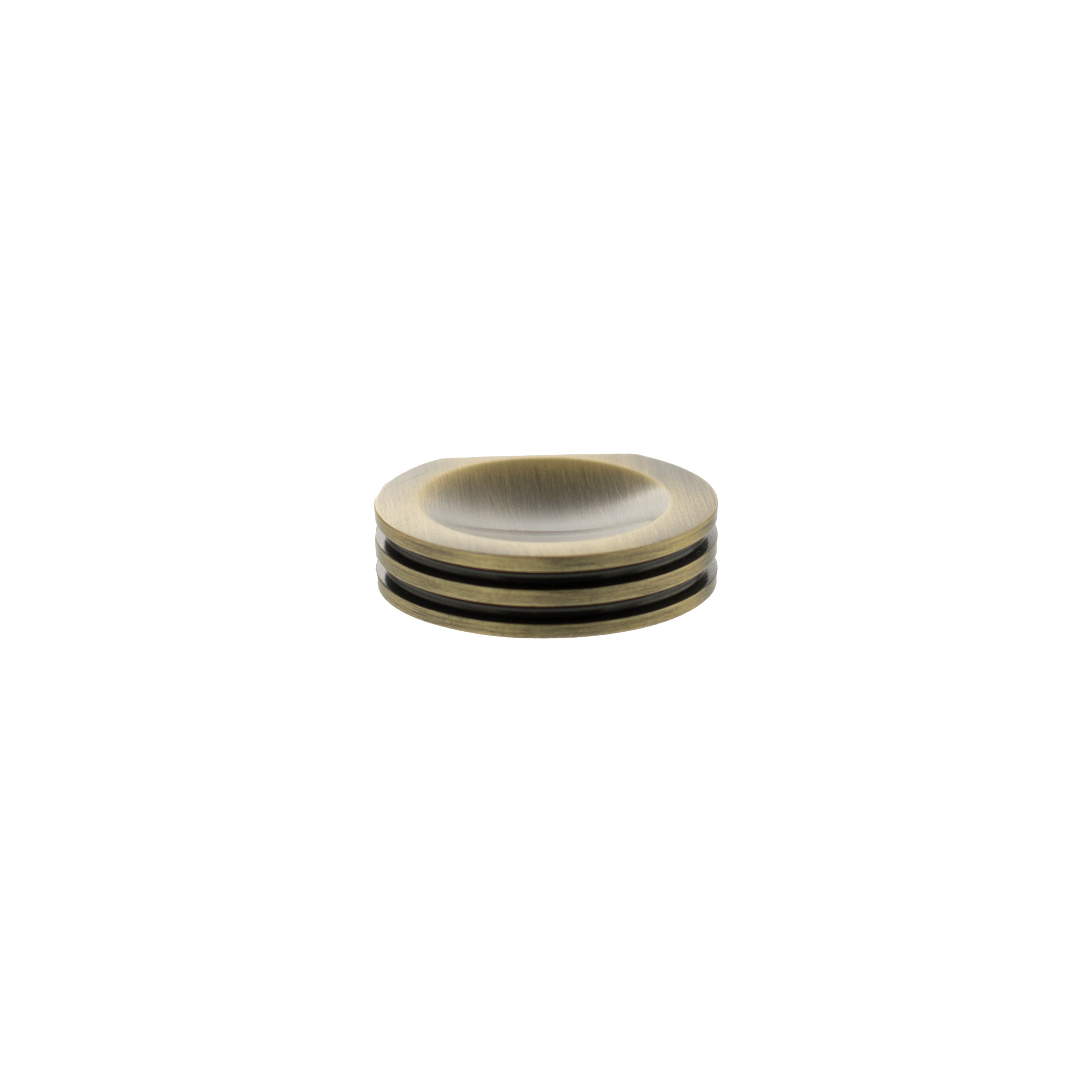Millhouse Brass Battersea Linear Finger Pull Cabinet Knob Handle