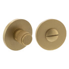 Millhouse Brass Linear WC Turn and Release on 5mm Slimline Round Rose - Satin Brass