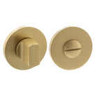 Millhouse Brass WC Turn and Release on 5mm Slimline Round Rose - Satin Brass