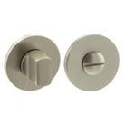Millhouse Brass WC Turn and Release on 5mm Slimline Round Rose - Satin Nickel