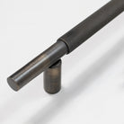 Millhouse Brass Thomson Knurled Cabinet Pull Handle 225mm CTC x 20mm