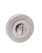 Mediterranean WC Turn and Release on Round Rose - Satin Nickel/