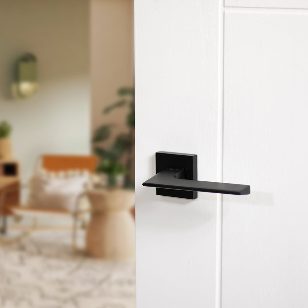 Oro & Oro Unica Lever Door Handle on Square Rose