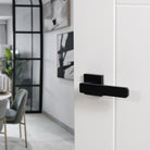 Oro & Oro Galassia Lever Door Handle on Square Rose